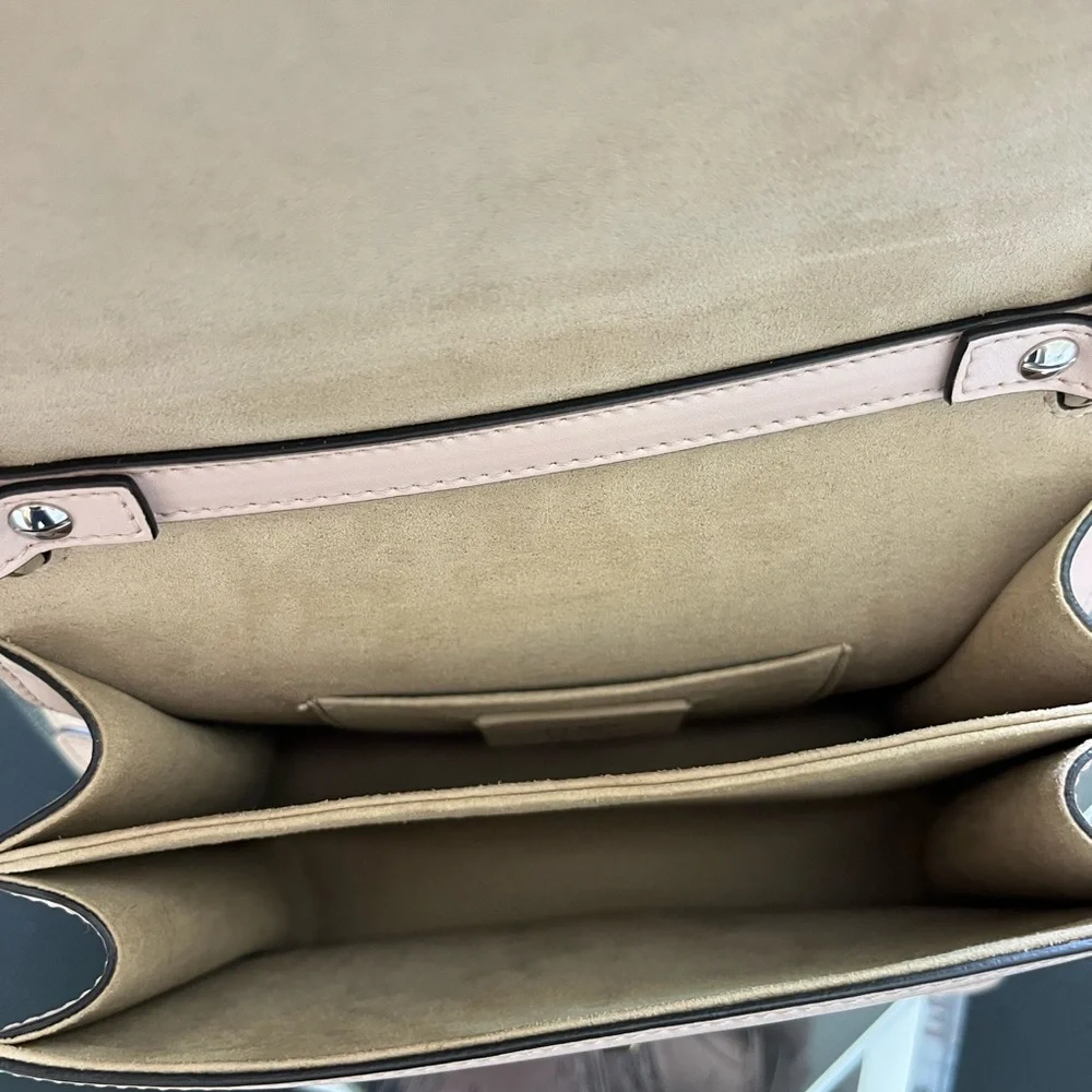 FENDI Vitello Liberty Studded Small Kan I Shoulder Bag Excellent Condition - Picture 9 of 14